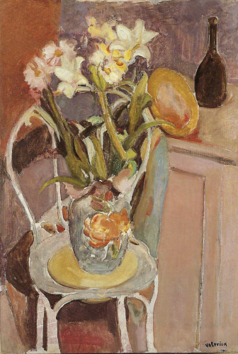 Nature morte au bouquet de lys